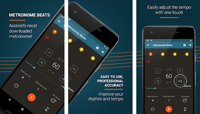 Androidのメトロノームアプリ